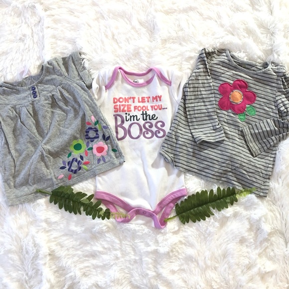 NWT GYMBOREE Baby Girl Bodysuit Tee Top Shirt NEW Body Suit Short Sleeve